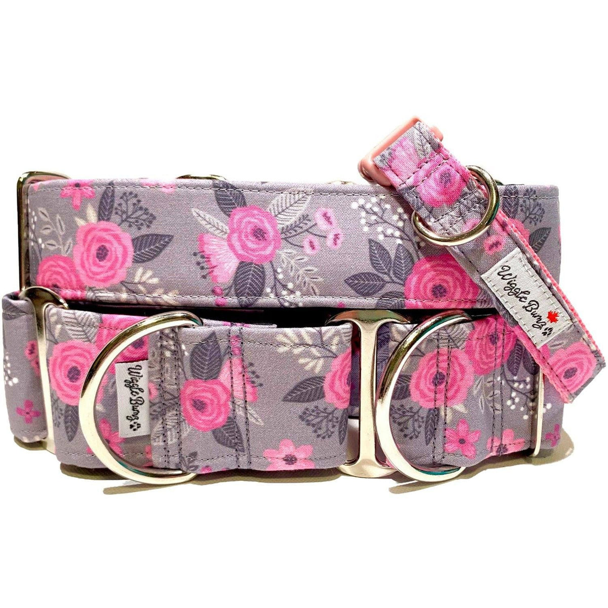 50 Shades of Floral Dog Collar