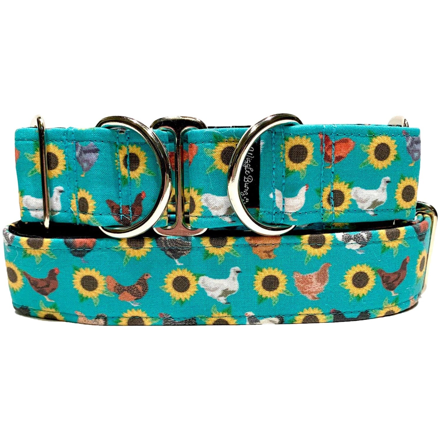 Chickens In The Garden Dog Collar