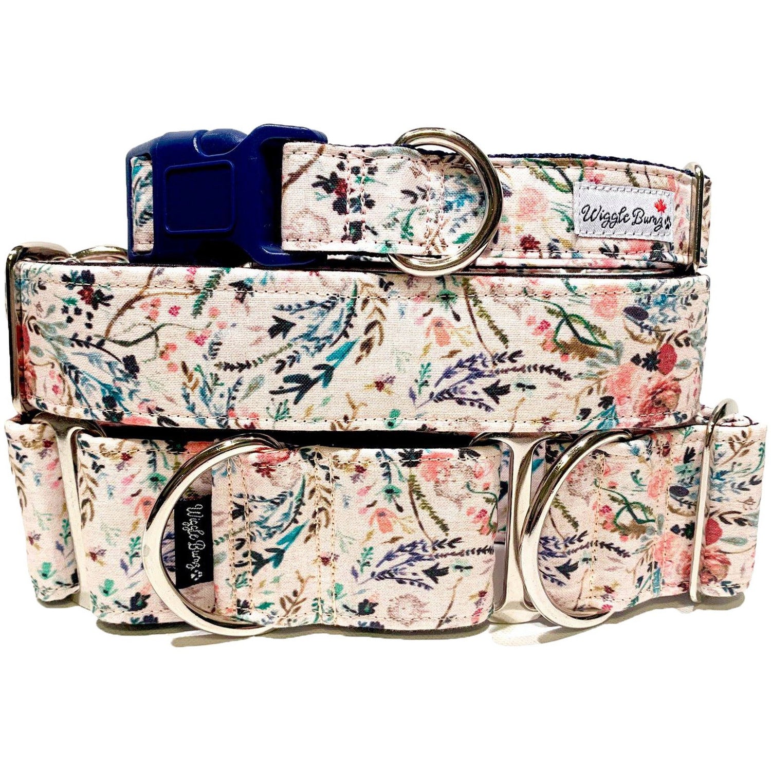 Fable Floral (Pink) Dog Collar