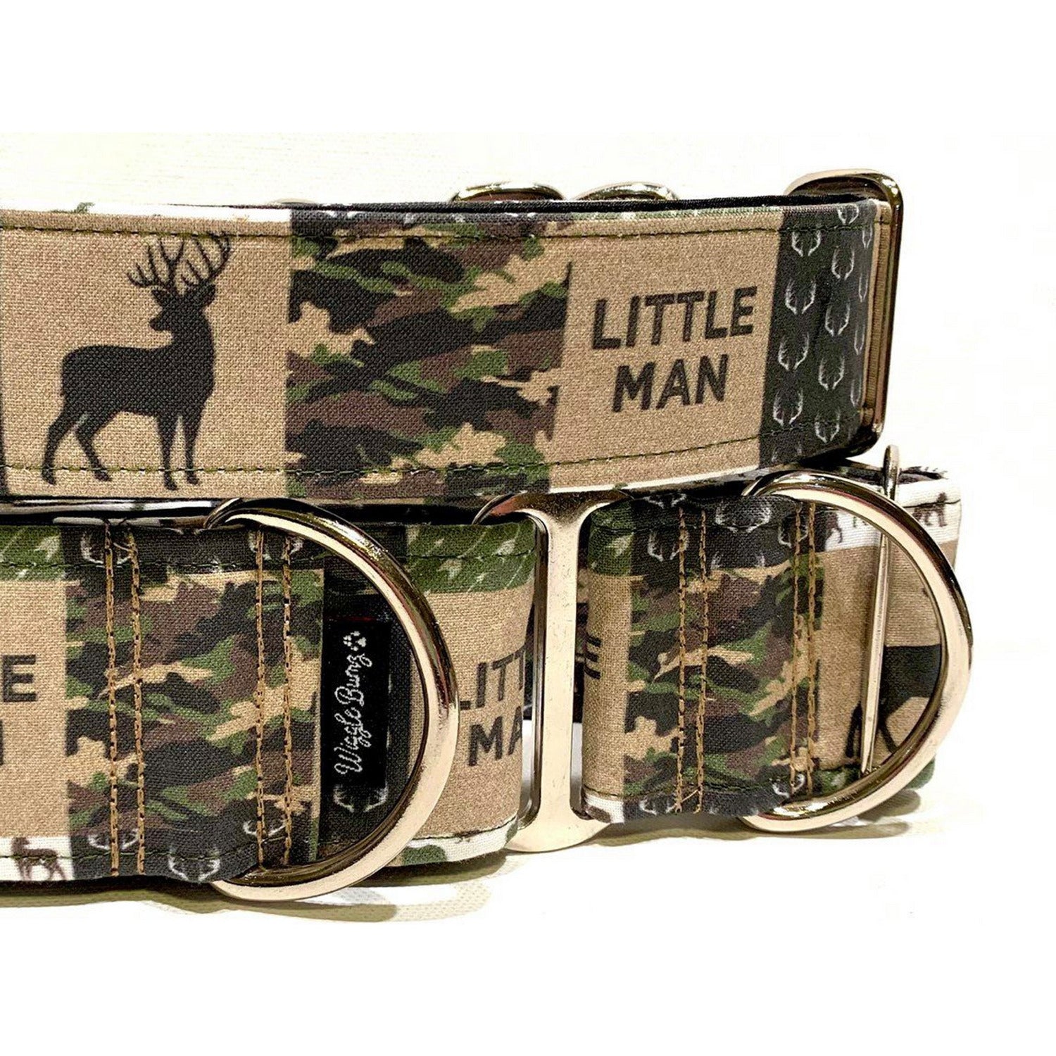 WiggleBumz Little Man Camo Dog Collar | BigPawShop.ca