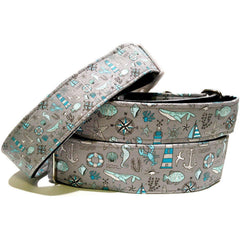 Nautical Doodles Dog Collar