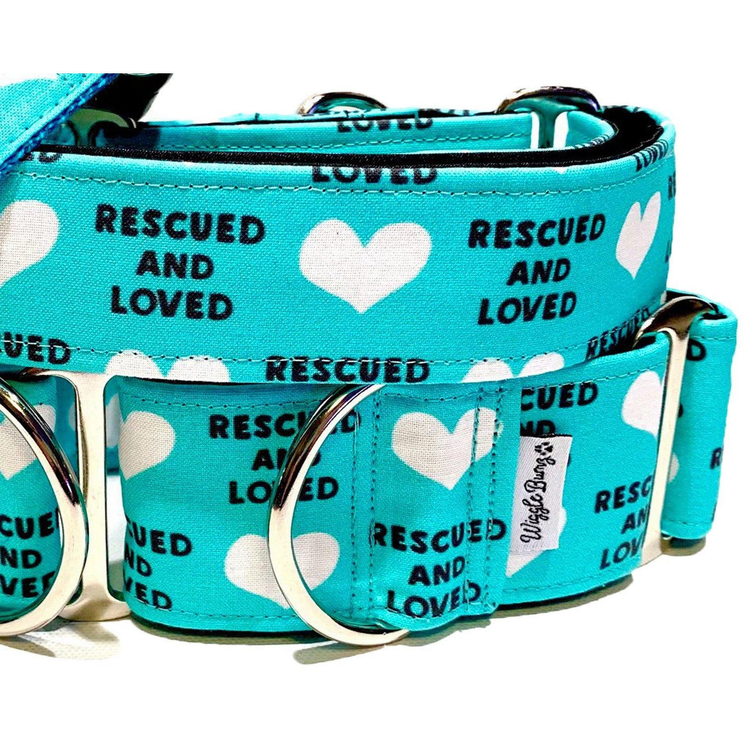 Rescued And Loved - Teal - BigPawShop