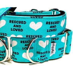 Rescued And Loved - Teal - BigPawShop