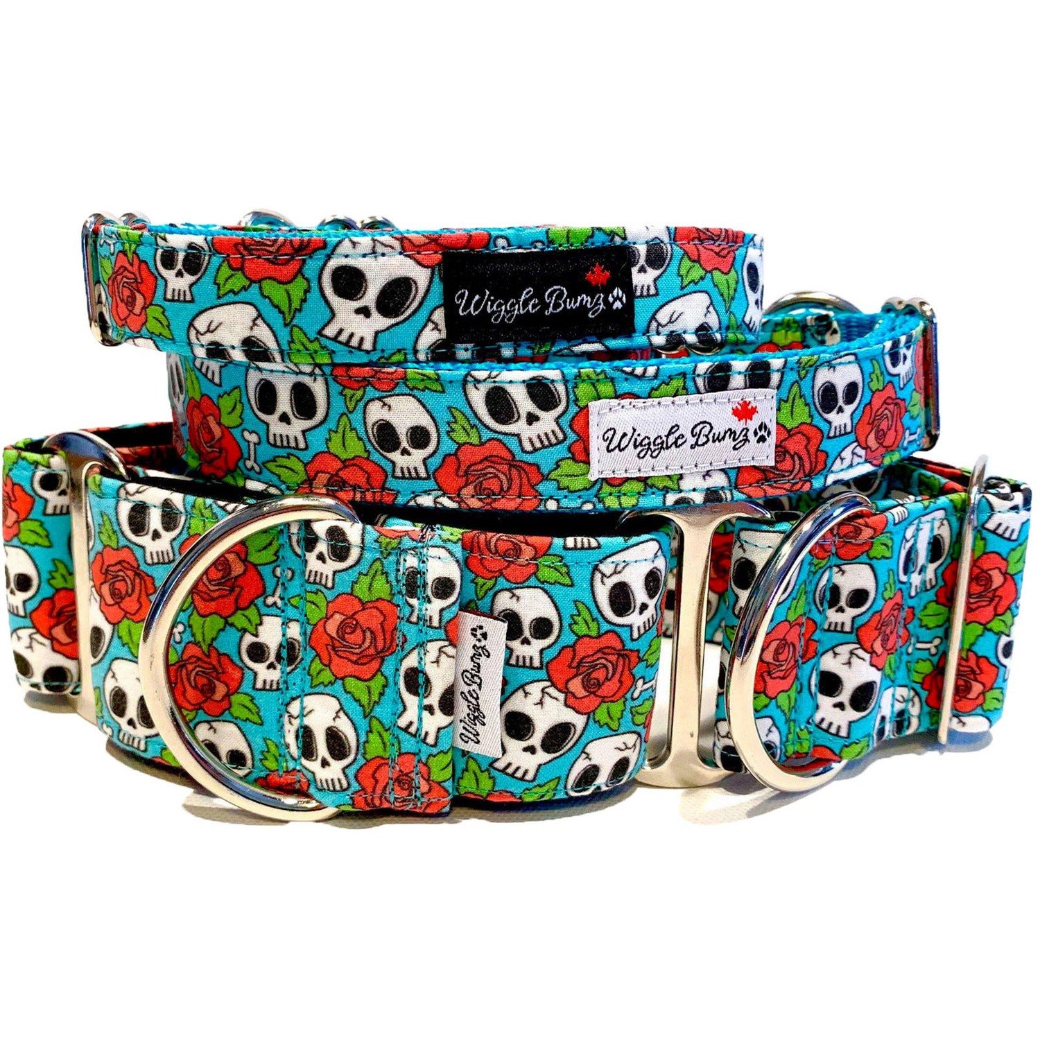 Roses Can Be Deadly Dog Collar