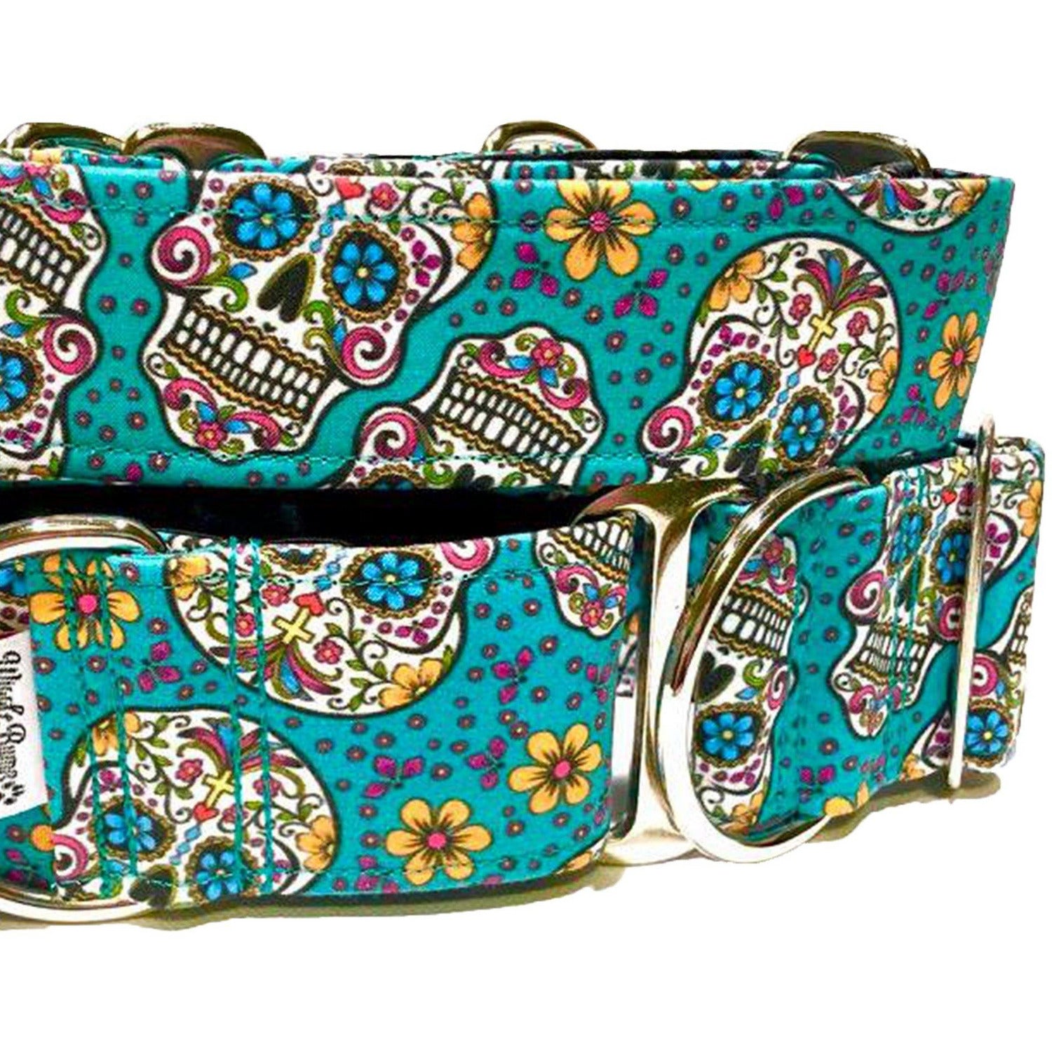 Teal Sugar Skulls - BigPawShop