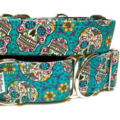 Teal Sugar Skulls - BigPawShop